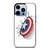 CAPTAIN AMERICA SHIELD 3D iPhone 13 Pro Max Case CAPTAIN AMERICA SHIELD 3D iPhone 13 Pro Max Case