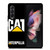 CAT CATERPILLAR BLACK LOGO Samsung Galaxy Z Fold 3 Case Cover