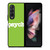 GREEN PSYCH Samsung Galaxy Z Fold 3 Case Cover GREEN PSYCH Samsung Galaxy Z Fold 3 Case Cover
