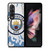 MANCHESTER CITY FOOTBALL ART LOGO Samsung Galaxy Z Fold 3 Case Cover