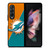 MIAMI DOLPHINE LOGO MASCOT Samsung Galaxy Z Fold 3 Case Cover