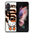 SAN FRANCISCO GIANTS MLB HELLO KITTY Samsung Galaxy Z Fold 3 Case Cover SAN FRANCISCO GIANTS MLB HELLO KITTY Samsung Galaxy Z Fold 3 Case Cover