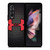 UNDER ARMOUR BLACK SYMBOL RED Samsung Galaxy Z Fold 3 Case Cover