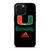 MIAMI HURRICANES ADIDAS iPhone 16 Pro Max Case