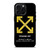 OFF WHITE YELLOW LOGO X APPLE iPhone 16 Pro Max Case
