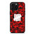 UNDEFEATED BAPE CAMO RED iPhone 16 Pro Max Case UNDEFEATED BAPE CAMO RED iPhone 16 Pro Max Case