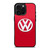 VW VOLKSWAGEN LOGO RED iPhone 16 Pro Max Case