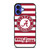 ALABAMA CRIMSON TIDE ROLL A TIDE STRIPE LOGO iPhone 16 Case