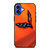 CORVETTE ORANGE LOGO iPhone 16 Case CORVETTE ORANGE LOGO iPhone 16 Case