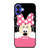 DISNEY MINNIE MOUSE CARTOON FLAT iPhone 16 Case