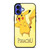 FUNNY CUTE PIKACHU POKEMON iPhone 16 Case