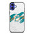 MIAMI DOLPHINS LOGO ICON iPhone 16 Case