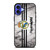 NEW REAL MADRID MARBLE LOGO iPhone 16 Case