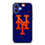 NEW YORK METS MLB LOGO BASEBALL iPhone 16 Case