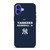 NEW YORK YANKEES BASEBALL NIKE LOGO iPhone 16 Case