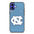 NORTH CAROLINA TAR HEELS FOOTBALL LOGO JERSEY iPhone 16 Case