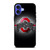 OHIO STATE STRIPE LOGO NFL iPhone 16 Case