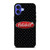 PETERBILT TRUCK PLATE BLACK iPhone 16 Case