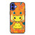 PIKACHU POKEMON DRESS iPhone 16 Case