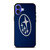 SUBARU LOGO BLUE CARBON iPhone 16 Case SUBARU LOGO BLUE CARBON iPhone 16 Case