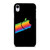 APPLE RETRO DESIGN BLACK iPhone XR Case