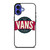 VANS CLASSIC LOGO BADGE iPhone 16 Case