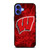 WISCONSIN BADGER LOGO iPhone 16 Case