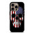 AMERICAN FLAG SKULL METAL iPhone 16 Pro Case