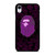 BAPE LOGO VIOLET iPhone XR Case BAPE LOGO VIOLET iPhone XR Case