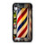 BARBER POLE HAIR CUT iPhone XR Case