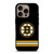 BOSTON BRUINS NHL LOGO iPhone 16 Pro Case