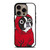 BOSTON TERRIER IN A RED HOODIE iPhone 16 Pro Case