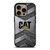 CATERPILLAR TRACTOR CAT METAL LOGO iPhone 16 Pro Case