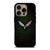 CORVETTE LOGO GREEN METAL iPhone 16 Pro Case CORVETTE LOGO GREEN METAL iPhone 16 Pro Case