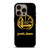 GOLDEN STATE WARRIORS LOGO STRENGTH IN NUMBERS iPhone 16 Pro Case