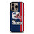 NEW ENGLAND PATRIOTS STRIPS HELMET iPhone 16 Pro Case
