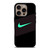NIKE LIGHT GREEN LOGO iPhone 16 Pro Case