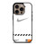 OFF WHITE X NIKE GREY LOGO iPhone 16 Pro Case