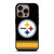 PITTSBURGH STEELERS LOGO STRIPE iPhone 16 Pro Case