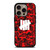 UNDEFEATED BAPE CAMO RED iPhone 16 Pro Case