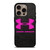 UNDER ARMOUR PINK LOGO iPhone 16 Pro Case