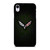CORVETTE LOGO GREEN METAL iPhone XR Case CORVETTE LOGO GREEN METAL iPhone XR Case