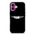 ASTON MARTIN LOGO GLOW iPhone 16 Plus Case