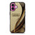 AUDI LOGO ELEGAN GOLD TEXTURE iPhone 16 Plus Case