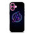 AVENGERS LOGO RAINBOW COLOR iPhone 16 Plus Case