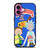 BACKWOODS RICK AND MORTY BLUE iPhone 16 Plus Case BACKWOODS RICK AND MORTY BLUE iPhone 16 Plus Case