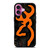 CAMO BROWNING ORANGE iPhone 16 Plus Case