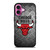 CHICAGO BULLS LOGO iPhone 16 Plus Case