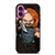 CHUCKY SCARY DOLL KNIFE iPhone 16 Plus Case