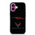 CORVETTE STINGRAY C8 CAR LOGO iPhone 16 Plus Case